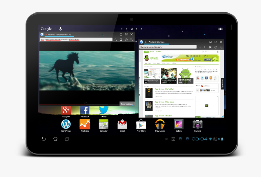 Android Tablet Transparent Background, Transparent Clipart