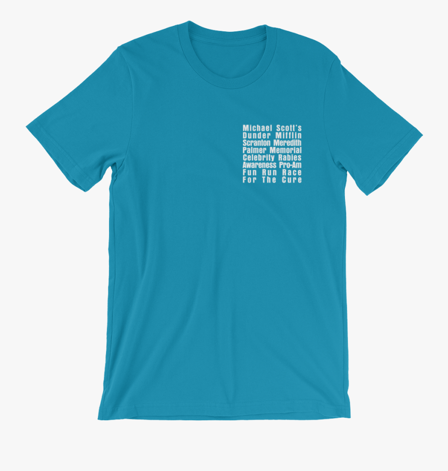 Dunder Mifflin 5k Shirt, Transparent Clipart