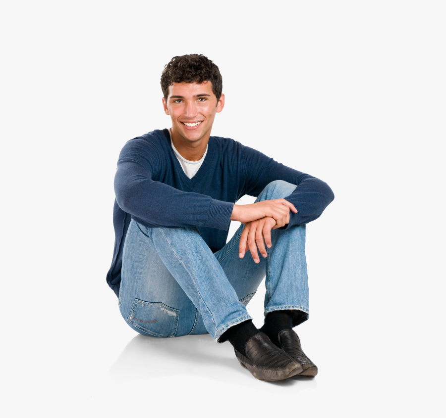 Person Sitting On Floor Png - Sitting On The Floor Png, Transparent Clipart
