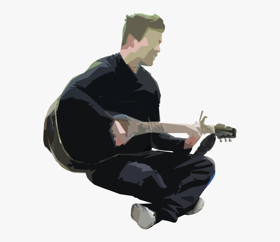 Transparent Person Sitting In Chair Clipart - Sitting, Transparent Clipart