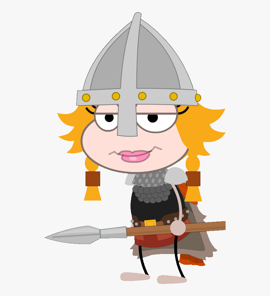 Vikingvalerie - Cartoon, Transparent Clipart