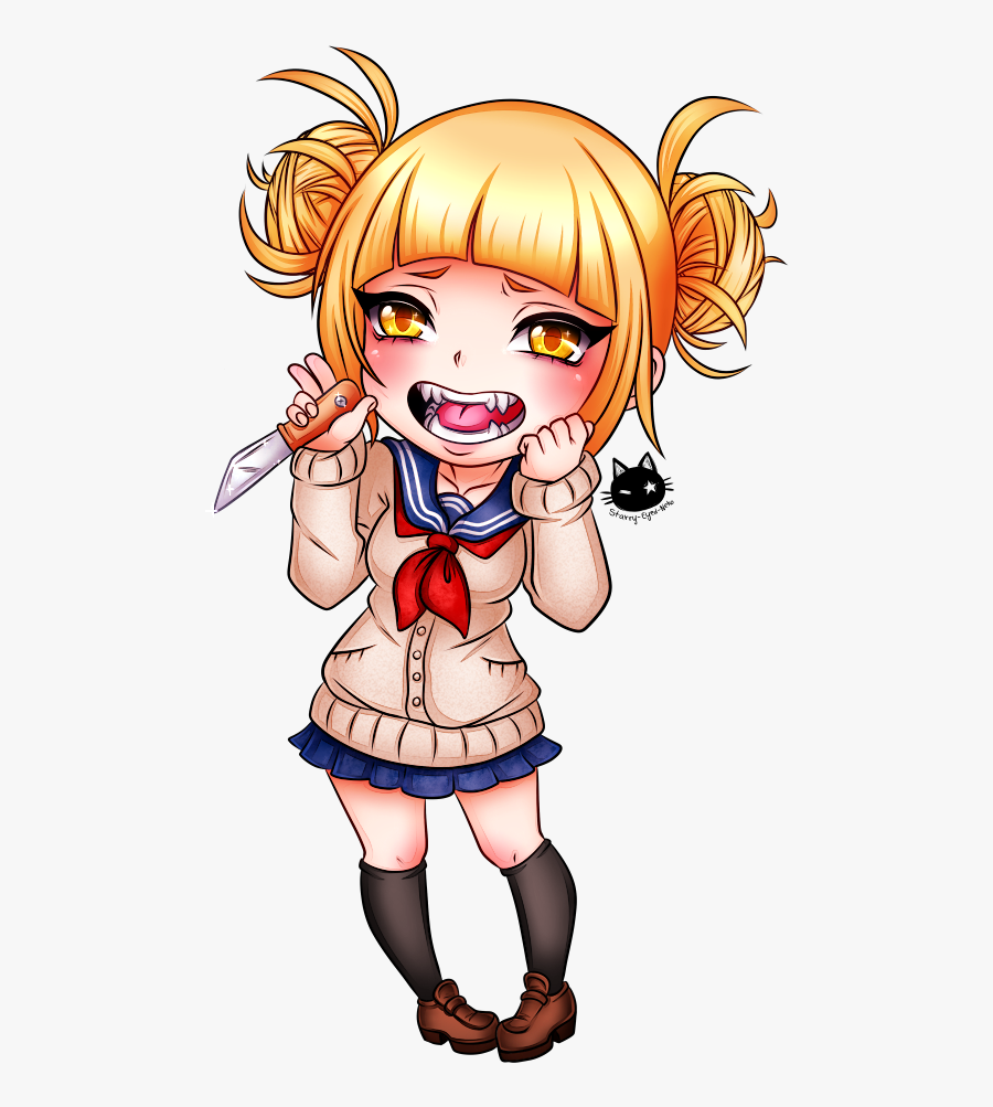Toga Drawing Traditional - Himiko Toga Cute Chibi, Transparent Clipart