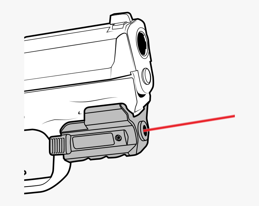 Rail Mounted Lasers, Transparent Clipart