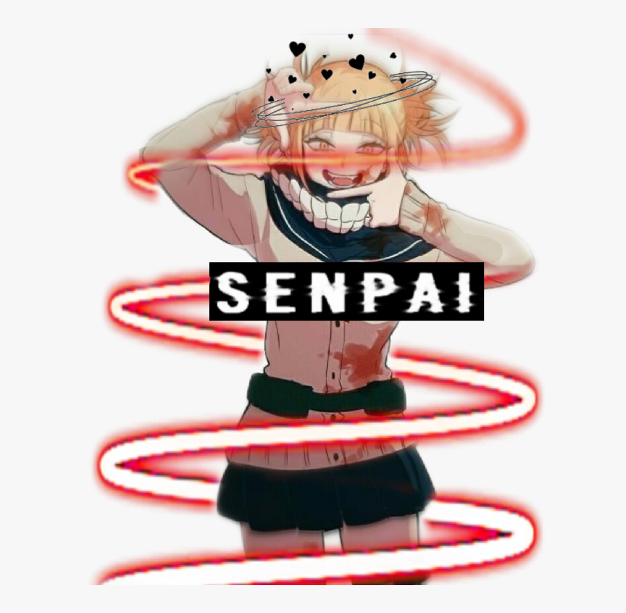 #toga #mha #senpai #nuts - Senpai Toga, Transparent Clipart