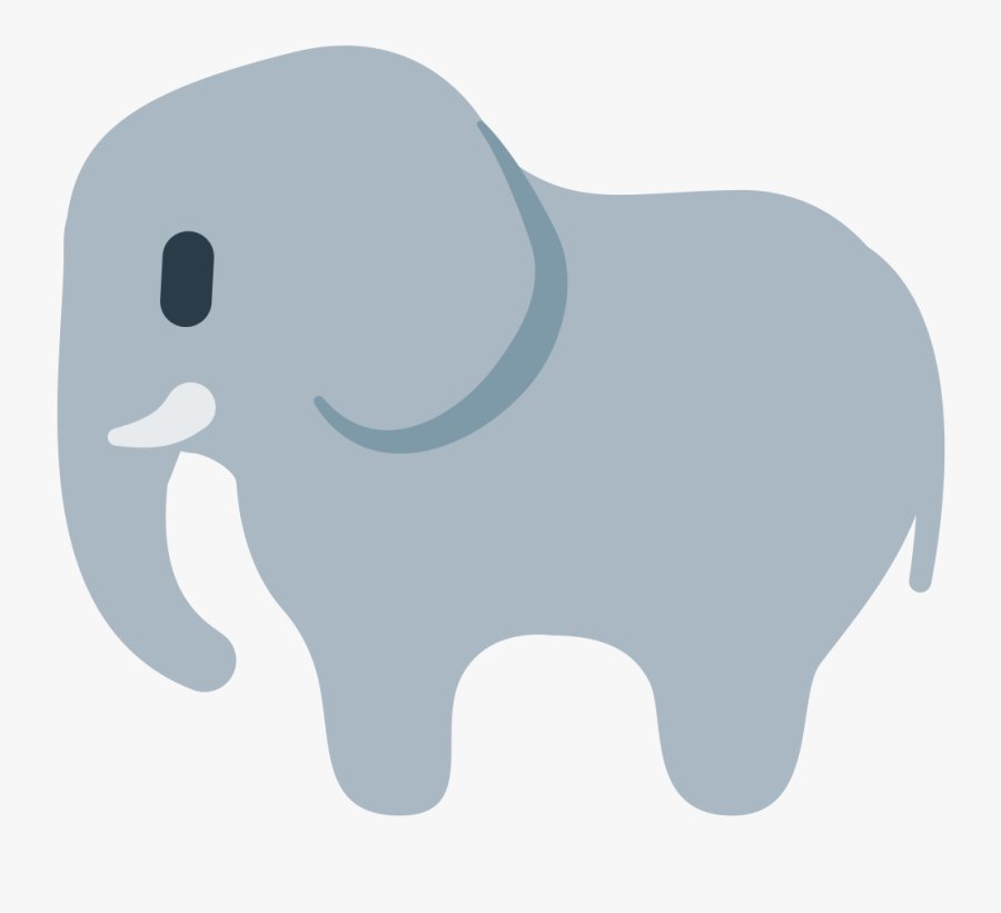 Walrus Clipart Grey Thing - Emoticon Whatsapp Elephant, Transparent Clipart