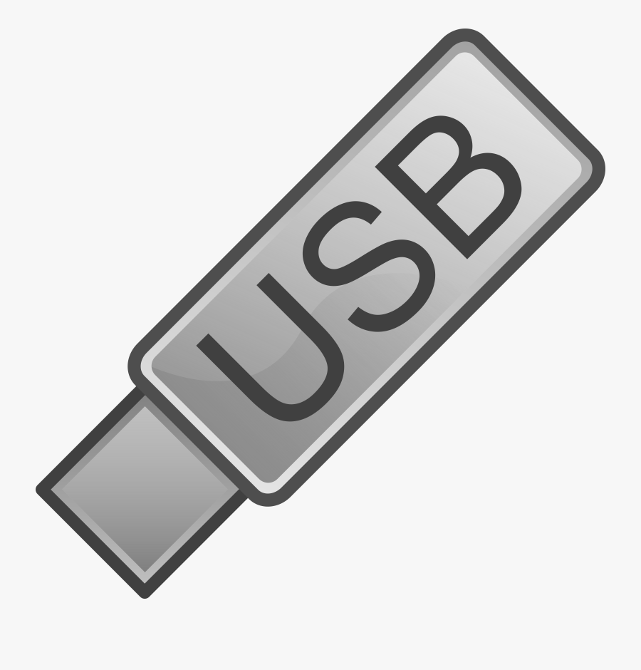 Usb Flash Drive Icon Clip Arts - Usb Flash Drive, Transparent Clipart