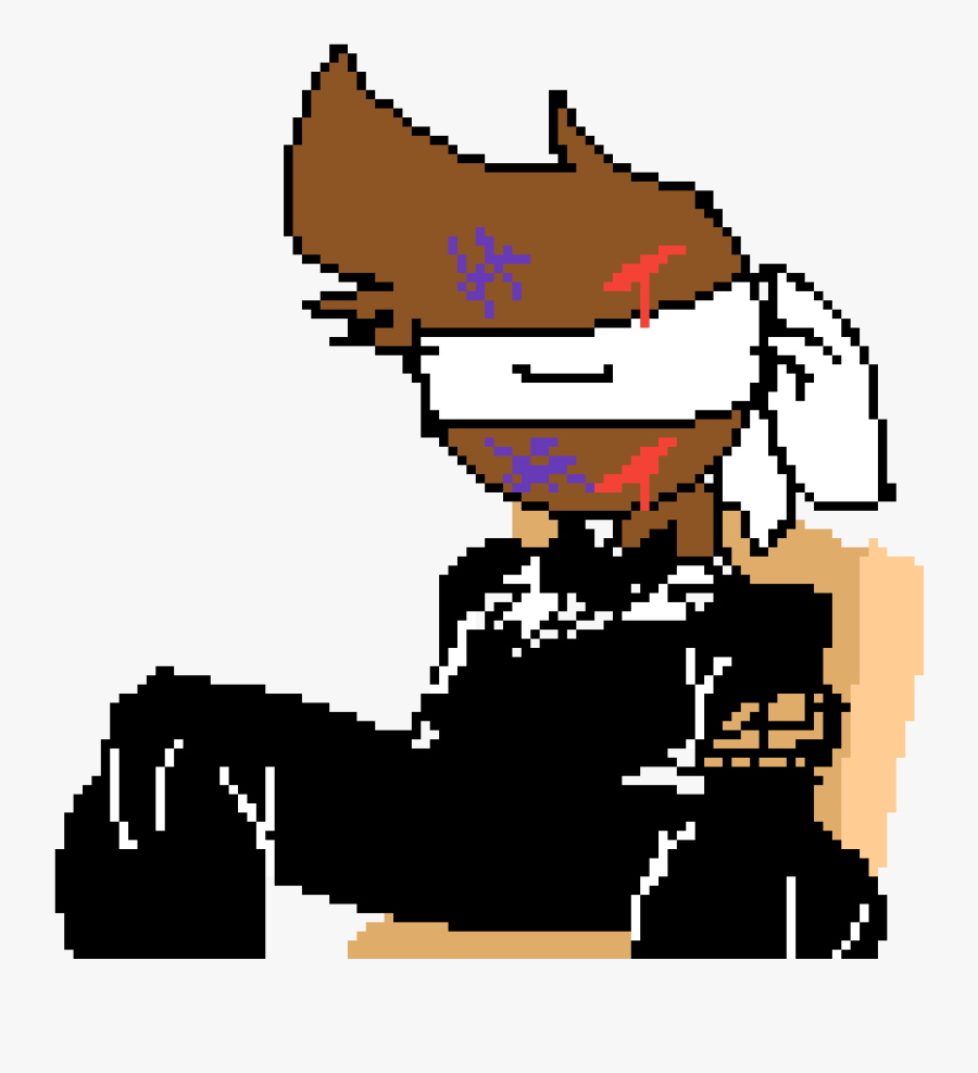 Pixilart Of A Bachelor - Cartoon, Transparent Clipart