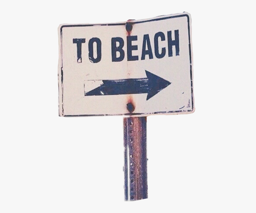 Beachyyy - Vintage Aesthetic Tumblr Png, Transparent Clipart