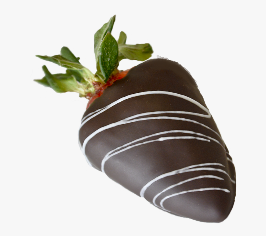 Homefruitsdark Chocolate Dipped Strawberry - Dark Chocolate Strawberry Dipped In Chocolate Png, Transparent Clipart