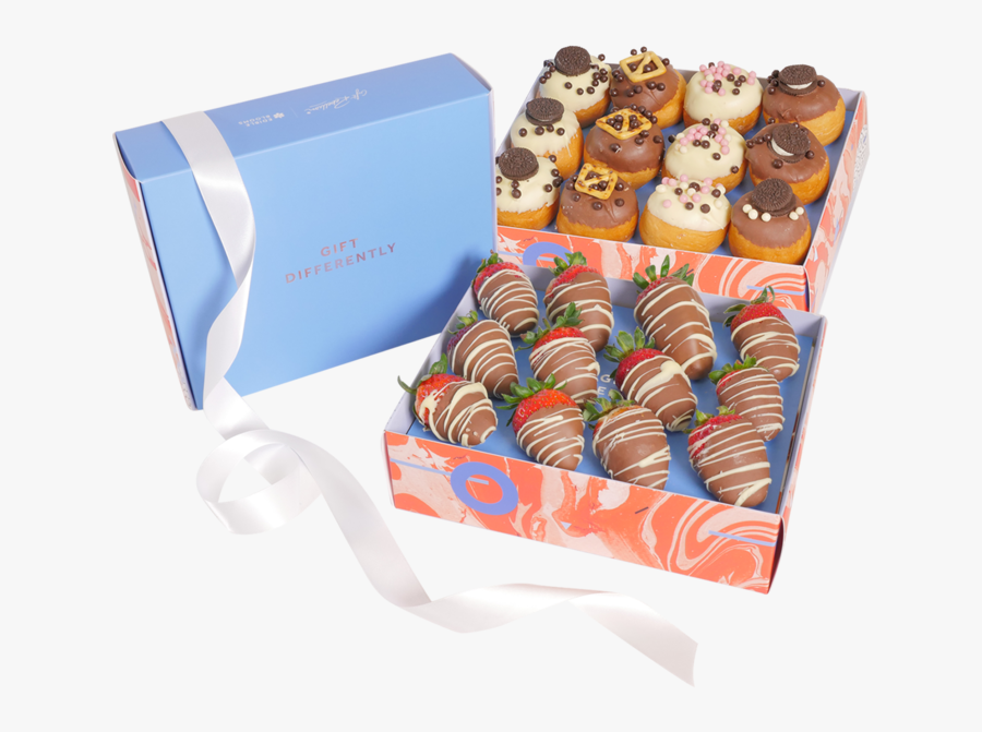 Transparent Chocolate Covered Strawberries Png - Chocolate Coated Strawberries Box, Transparent Clipart