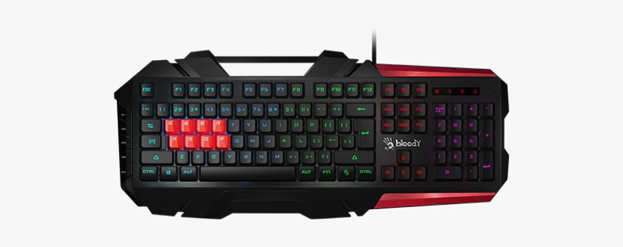 Clip Art Light Strike - Zebronics Max Mechanical Keyboard, Transparent Clipart