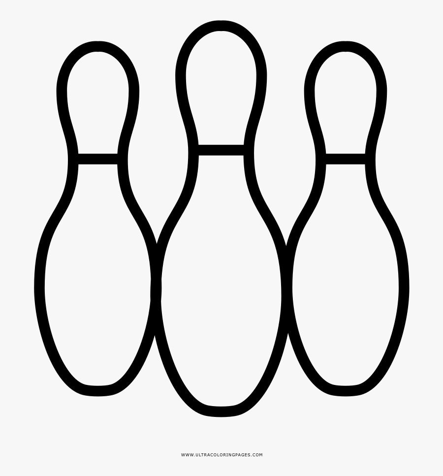Ten-pin Bowling, Transparent Clipart