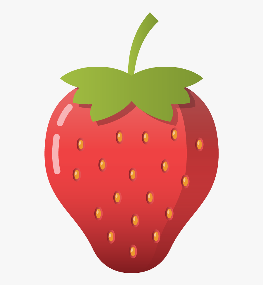 Strawberry Aedmaasikas Cartoon - Cartoon Strawberry Transparent, Transparent Clipart