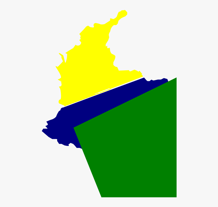 Mapa De Colombia Clip Art - Illustration, Transparent Clipart