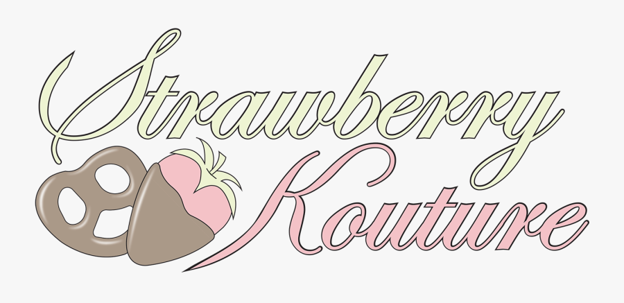 Logo Design By Bam7786 For Strawberry Kouture - Calligraphy, Transparent Clipart