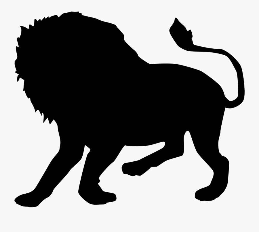 Lion Cat Pug Silhouette - Pug Face Silhouette Png, Transparent Clipart