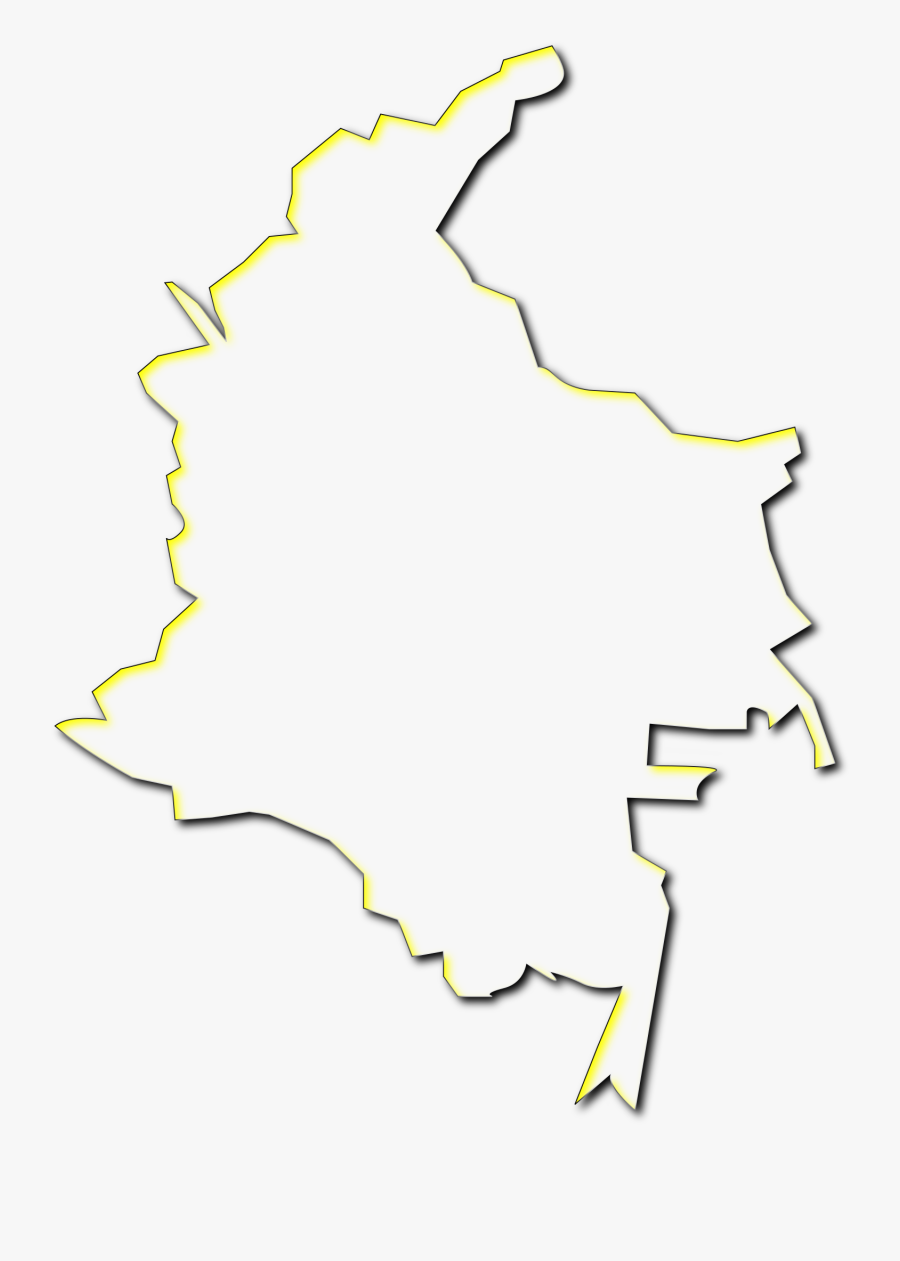 Croquis Colombia Clip Arts - Croquis De Colombia Png, Transparent Clipart