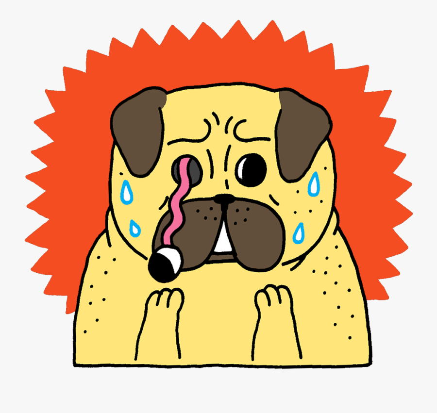 Pug Dance Gif - Fidelity National Title, Transparent Clipart