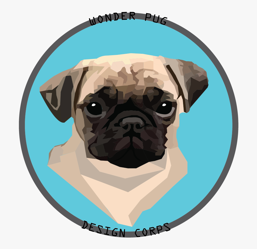 Clip Art Pug Pictures - Pug, Transparent Clipart