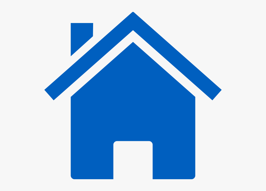 House Clipart Blue, Transparent Clipart