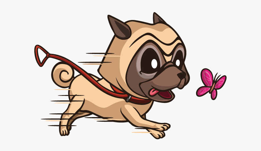 Bb Pl Fast Pug-01 - Dog Shakes Water Off, Transparent Clipart