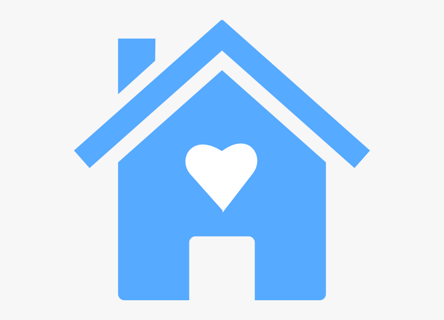 Home Logo Png Blue, Transparent Clipart