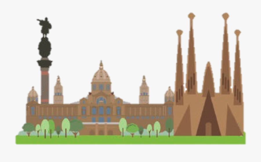 Transparent El Salvador Clipart - Barcelona, Transparent Clipart