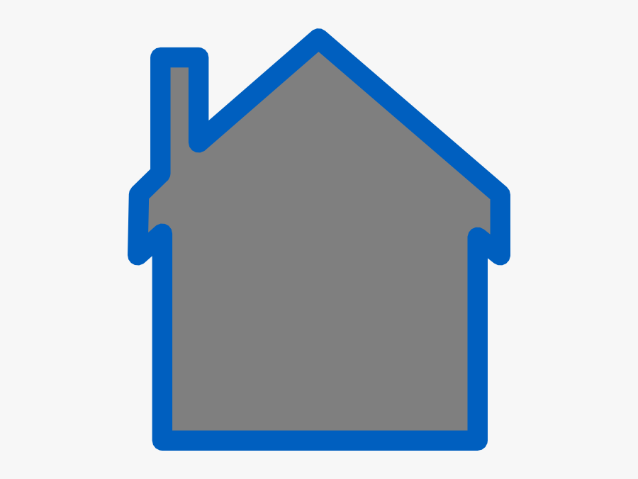 Blue House Six Svg Clip Arts, Transparent Clipart
