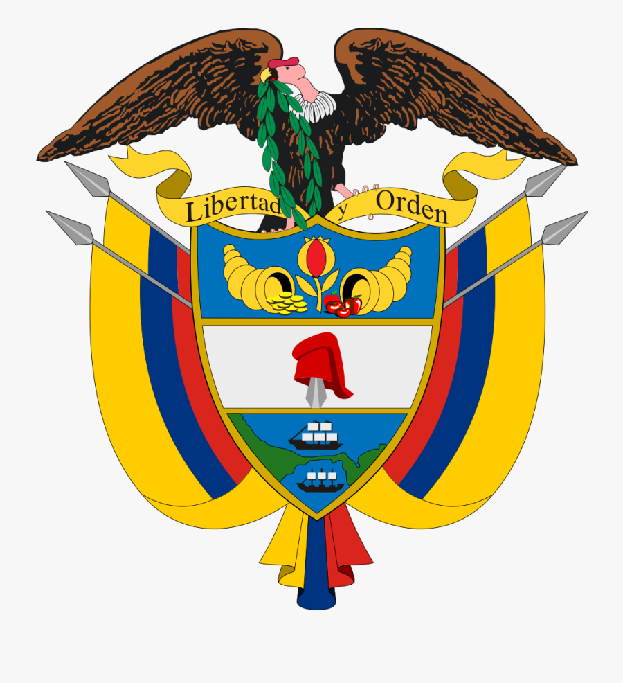 Escudo De Colombia, Transparent Clipart