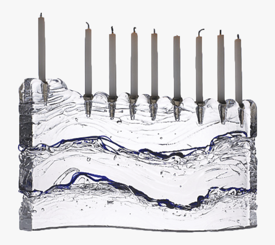 Drawing Candle Hanukkah - Menorah, Transparent Clipart