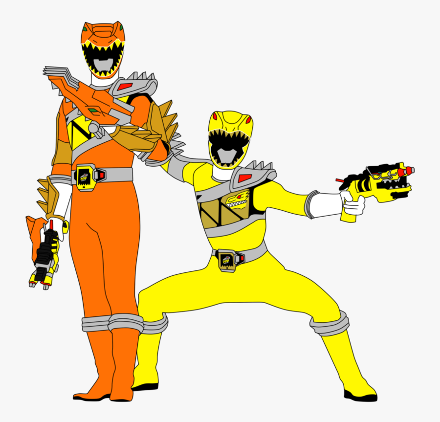 Yellow Clipart Power Rangers - Power Ranger Dino Charge Yellow Ranger, Transparent Clipart