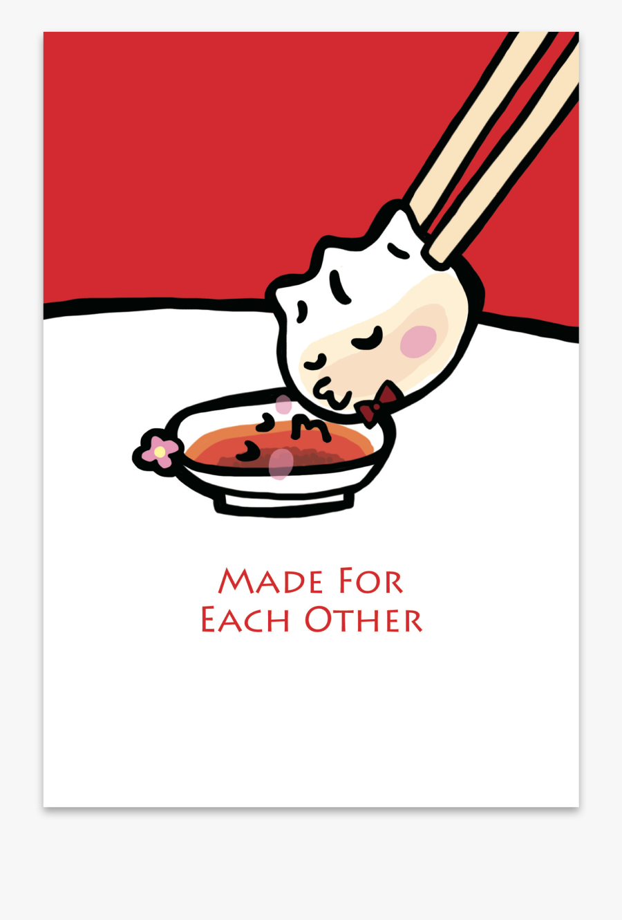 Made For Each Other Har Gao And Xo Sauce Red, Transparent Clipart
