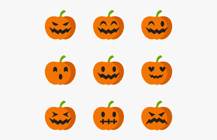 Clip Art Pumpkin Vector - Halloween Pumpkin Icon Outline, Transparent Clipart