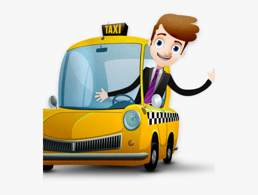 Photo Taken At Wolter & - Taxi Driver Png Cartoon, Transparent Clipart