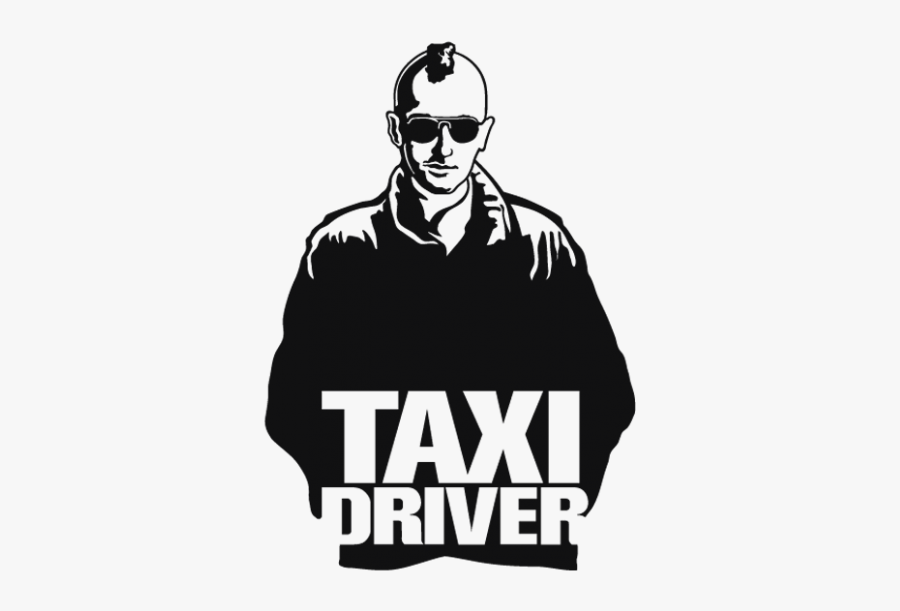 Taxi Driver Movie Logo, Transparent Clipart