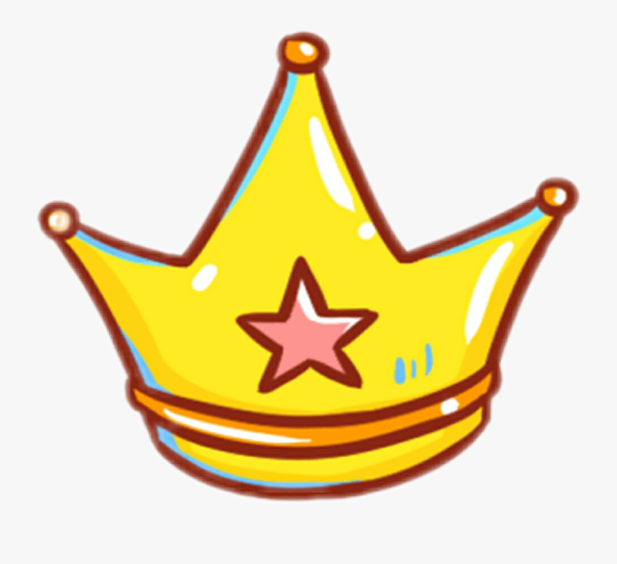 #cute #crown - Crown Sticker Png, Transparent Clipart