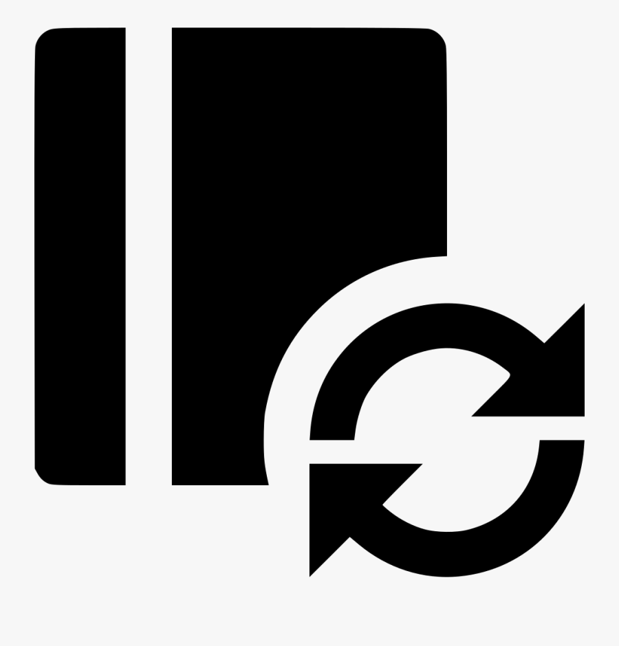 Jpg Library Book Refresh Png Icon - Sync Server Icon, Transparent Clipart
