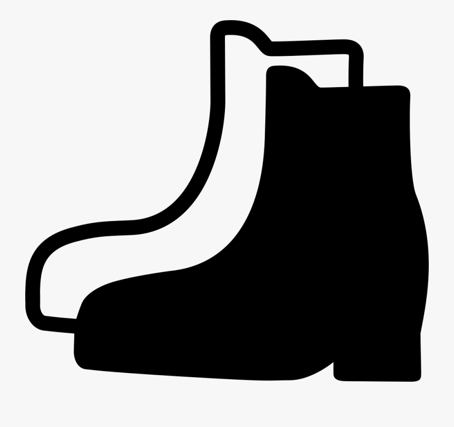 Pair Of Boots - Safety Boots Icon Png, Transparent Clipart