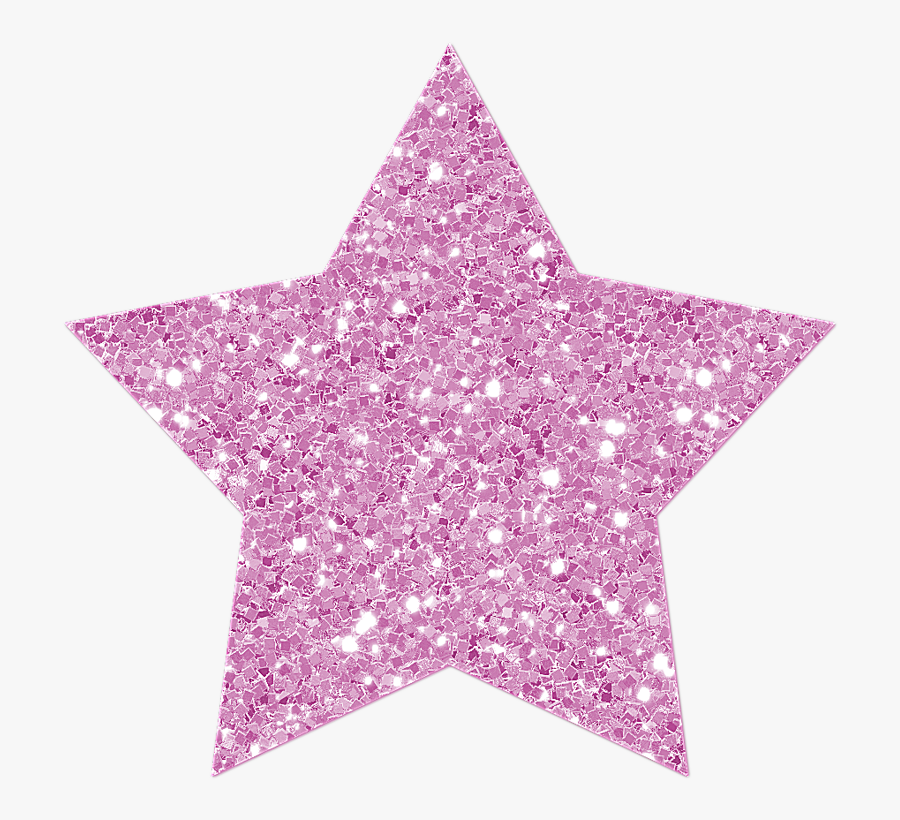 Blue Glitter Stars Clipart, Transparent Clipart