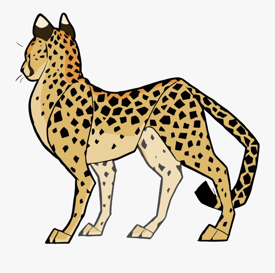 Cheetah Clipart Carnivore - Dog, Transparent Clipart