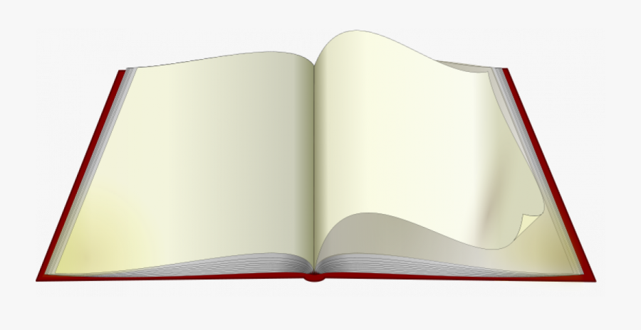 Open Book Vector Graphics - Open Book Pages Png, Transparent Clipart