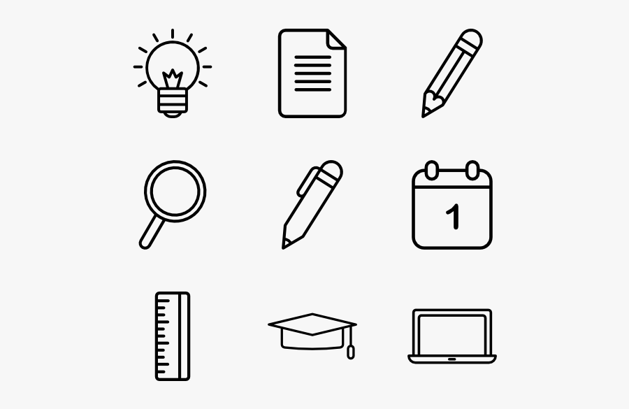 Vector Book Open - Icon, Transparent Clipart