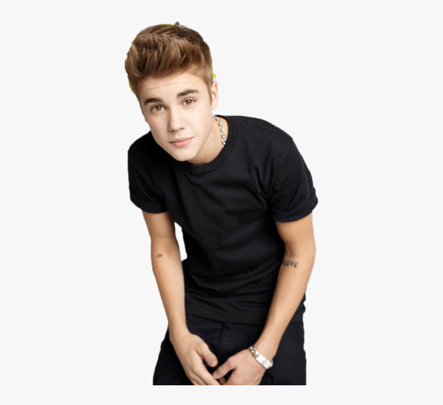 Justin Bieber Black T Shirt, Transparent Clipart