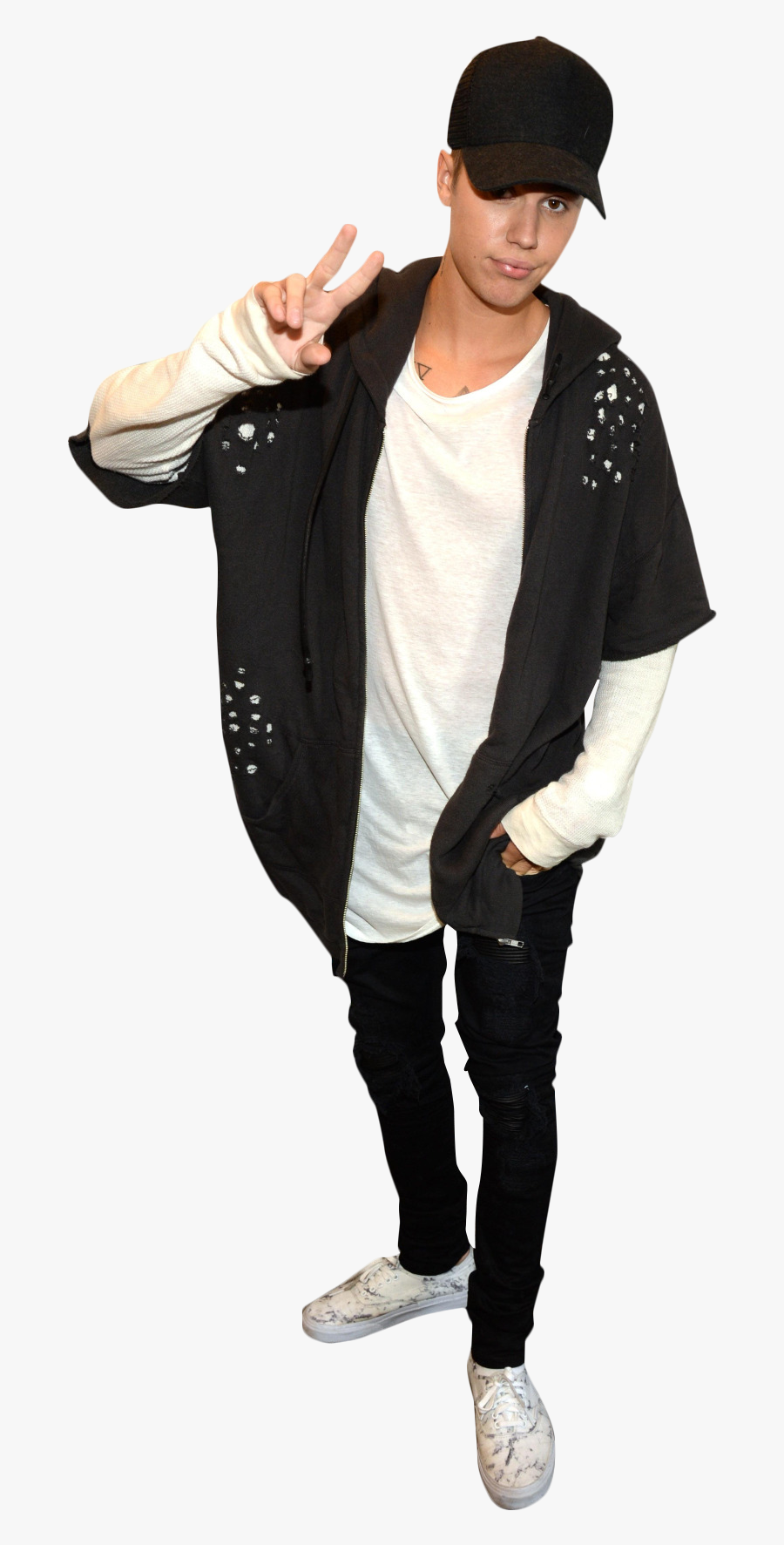 Justin Bieber Posing Png Image - People Posing Png, Transparent Clipart