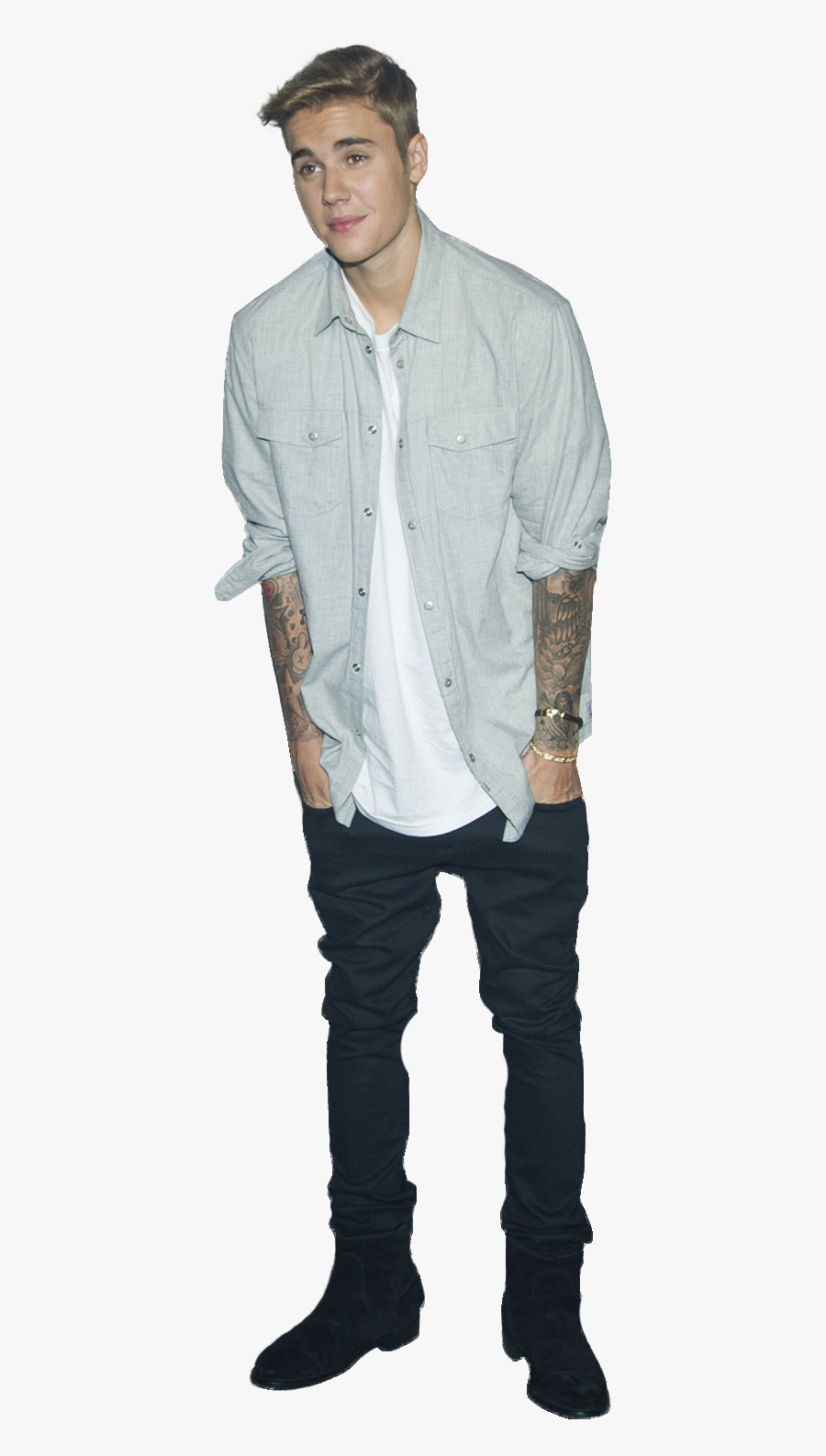 Justin Bieber Standing Png Image - Justin Bieber Standing Transparent, Transparent Clipart