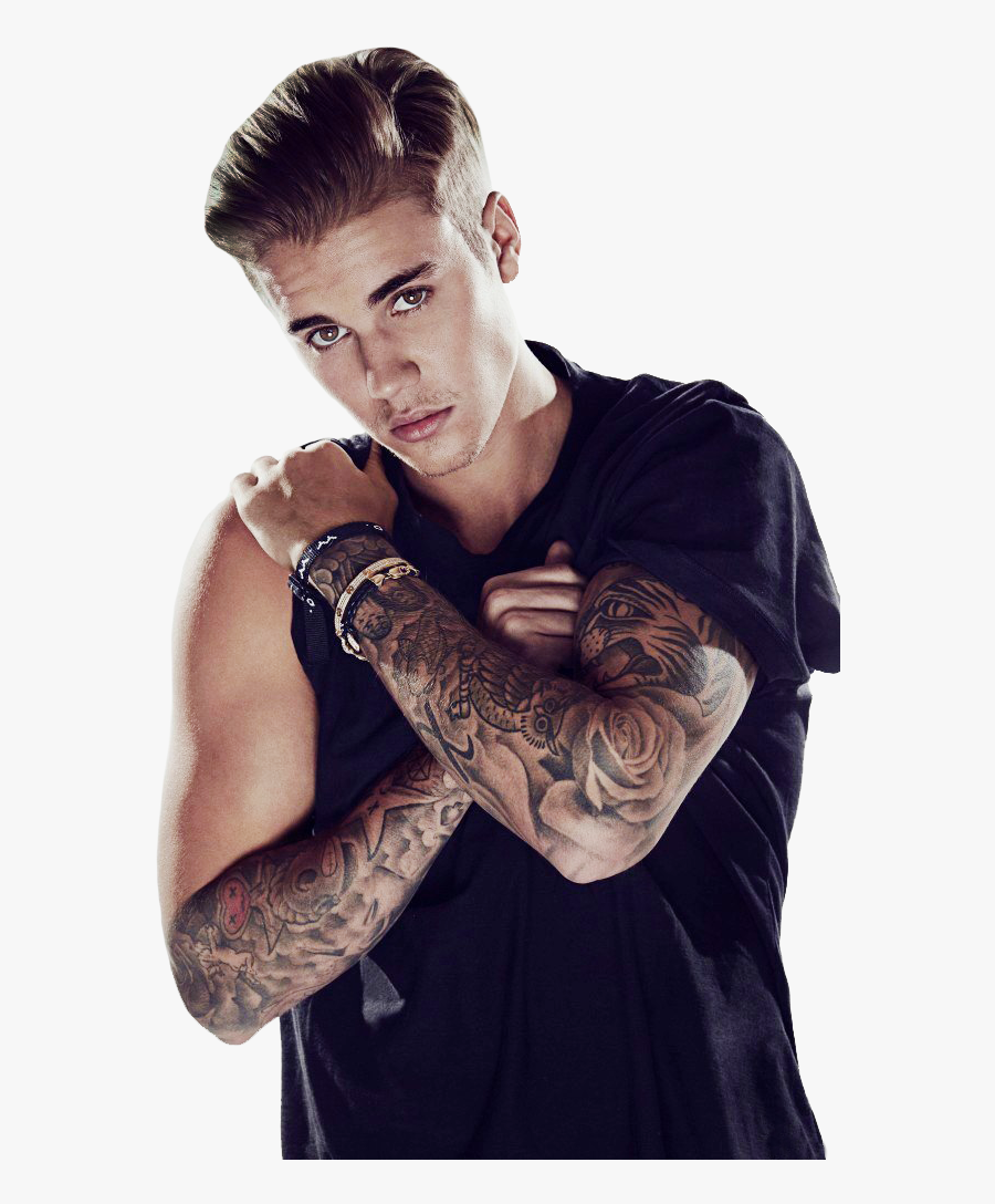 Justin Bieber Png Pic - Justin Bieber Tattoo 2017, Transparent Clipart