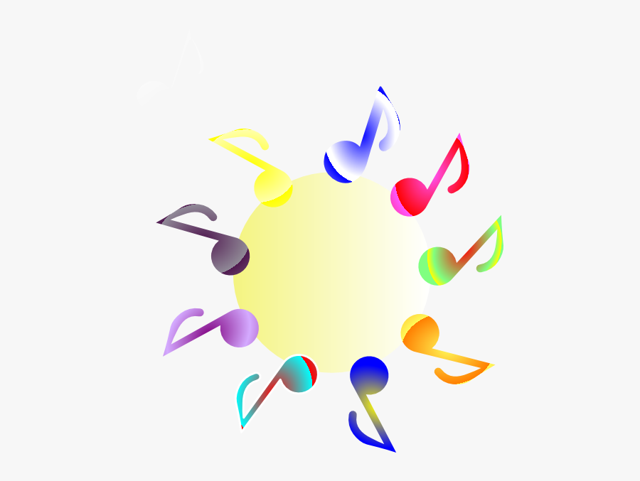 Music By Moonlight Svg Clip Arts - Circle, Transparent Clipart