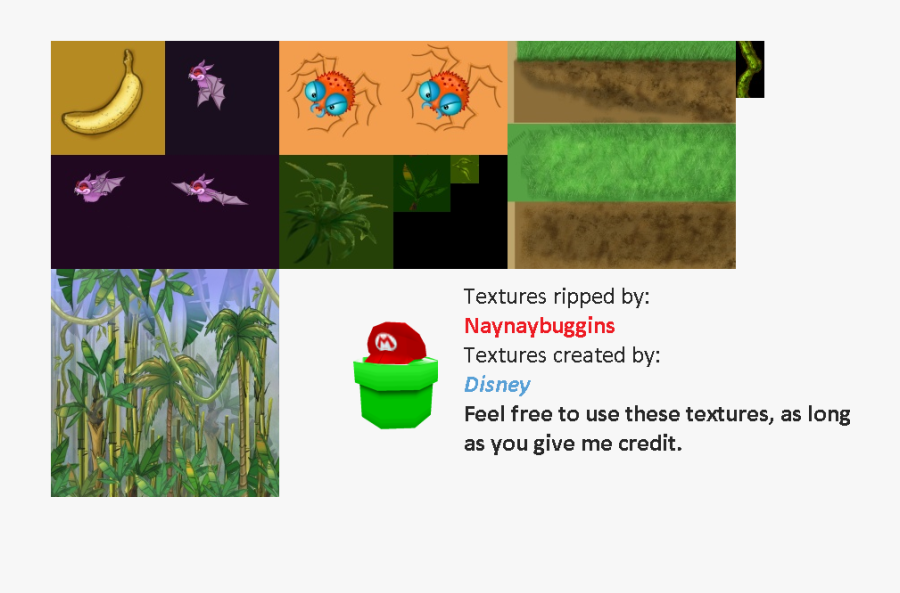 Clip Art Jungle Texture - Toontown Online Textures, Transparent Clipart