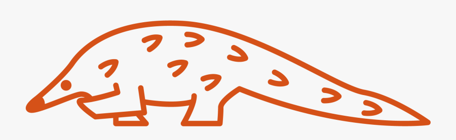 Pangolin Clipart Transparent - Pangolin Emoji, Transparent Clipart