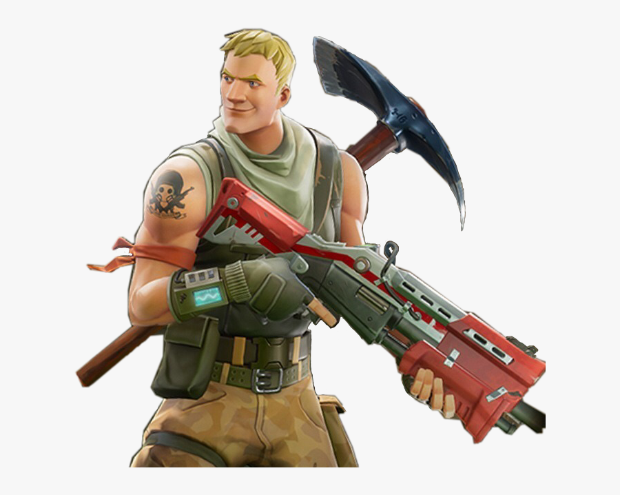 Clipart Gun Fortnite - Fortnite Characters Transparent Background, Transparent Clipart